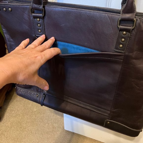 solo Bags Solo Leather Laptop Computeripad Tote Poshmark